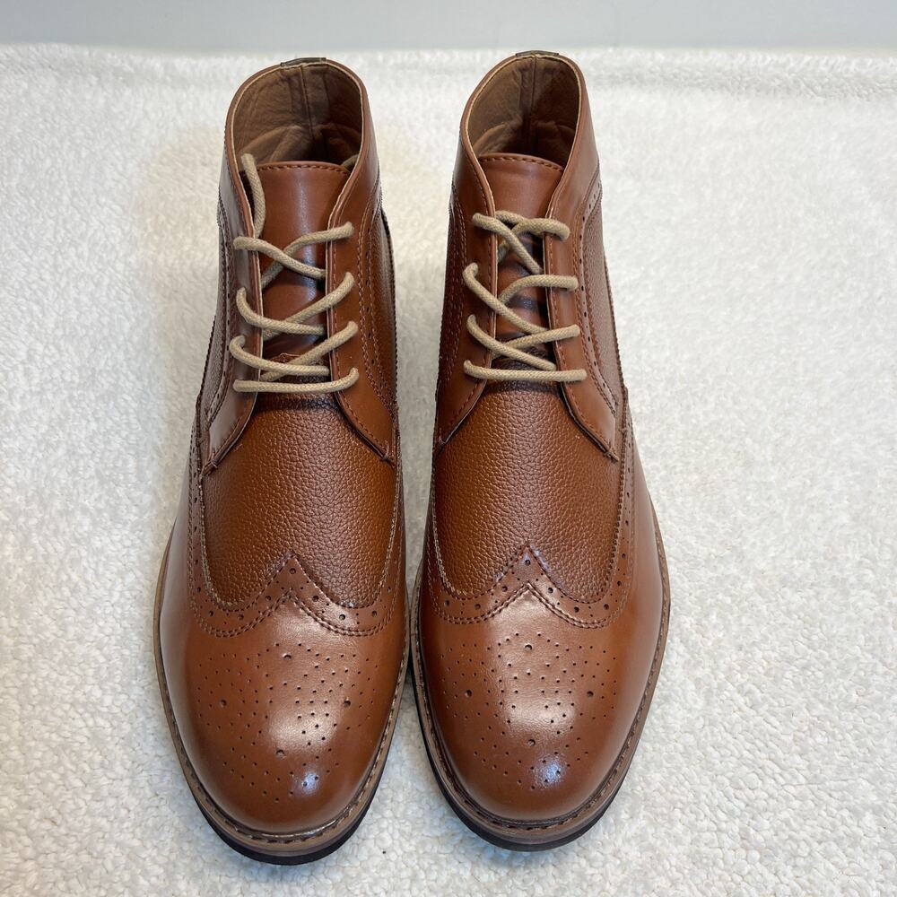 Madden Mens Boot Chelsea Dress Boot Design Light Brown Size 10